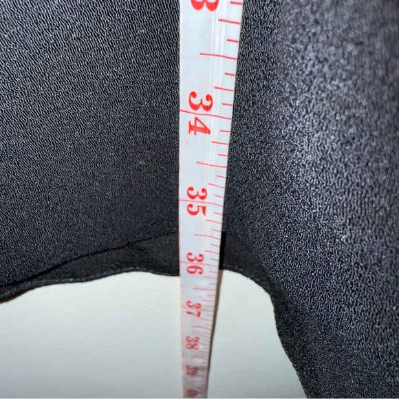 Sandro Black and Cream Long Sleeve Dress - Picture 13 of 16